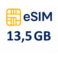 Karta eSIM do Egiptu – 13.5 GB danych, aktywacja 5 min 