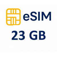eSIM für Ägypten – 23 GB Daten, Aktivierung 5 Min 